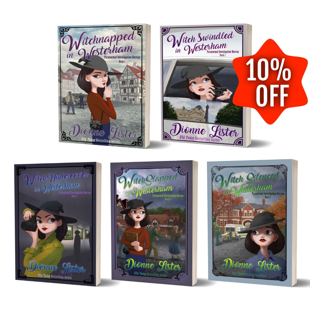 Paranormal Investigation Bureau Paperback Bundle Books 1-5