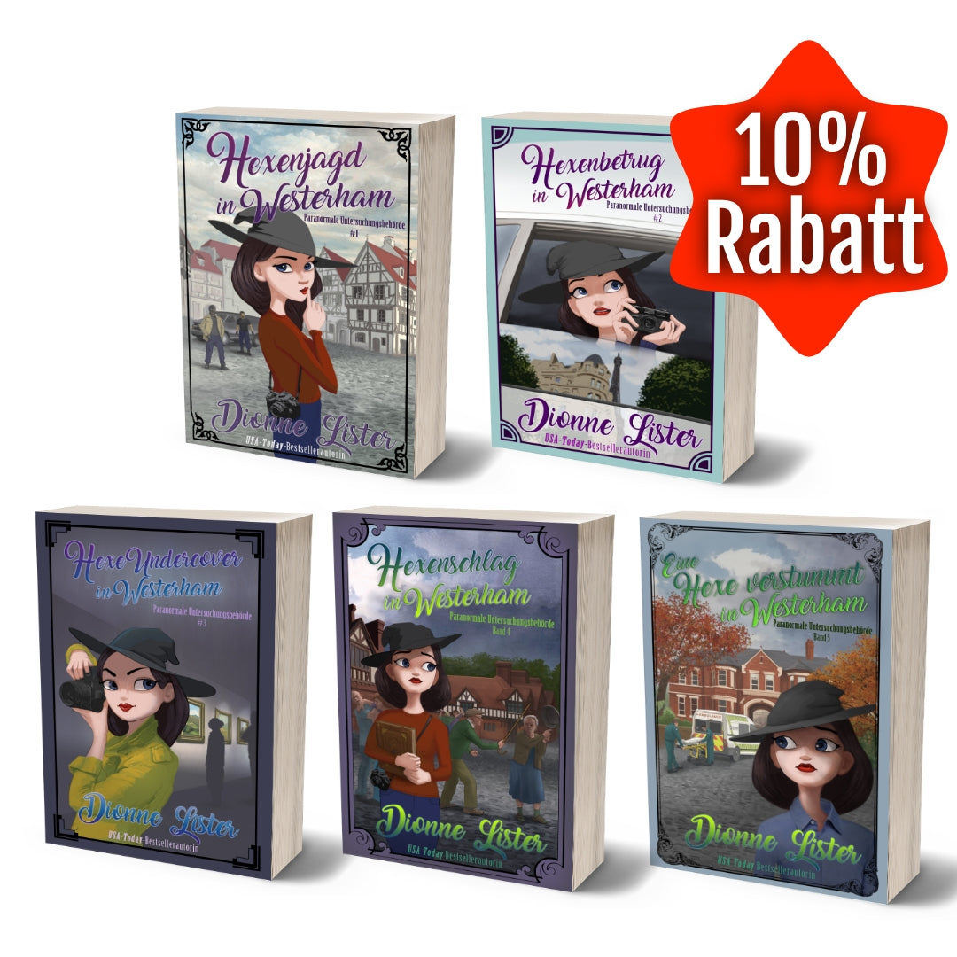 Paranormale Untersuchungsbehörde Taschenbuch 1-5