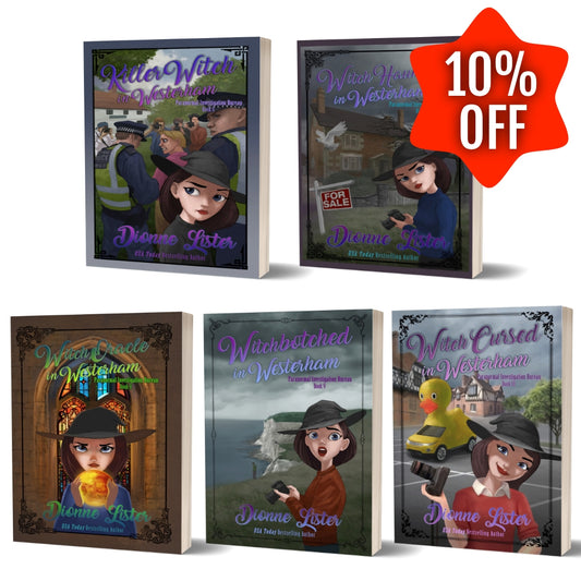 Paranormal Investigation Bureau Paperback Bundle Books 6-10
