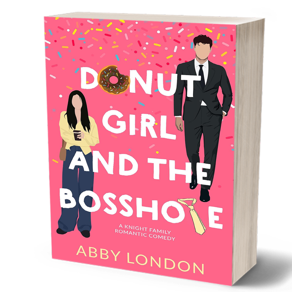 Paperback cover of Donut Girl and the Bosshole by Abby London